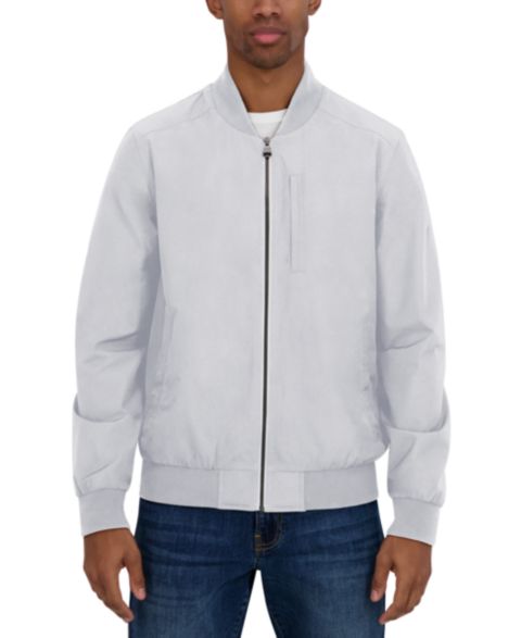 Мужская куртка Nautica Bomber Flight, цвет: Облачный серый