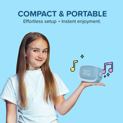 Voice 2 Kids Karaoke Machine with Wireless Microphone, Bluetooth Speaker, and AI Voice Changer