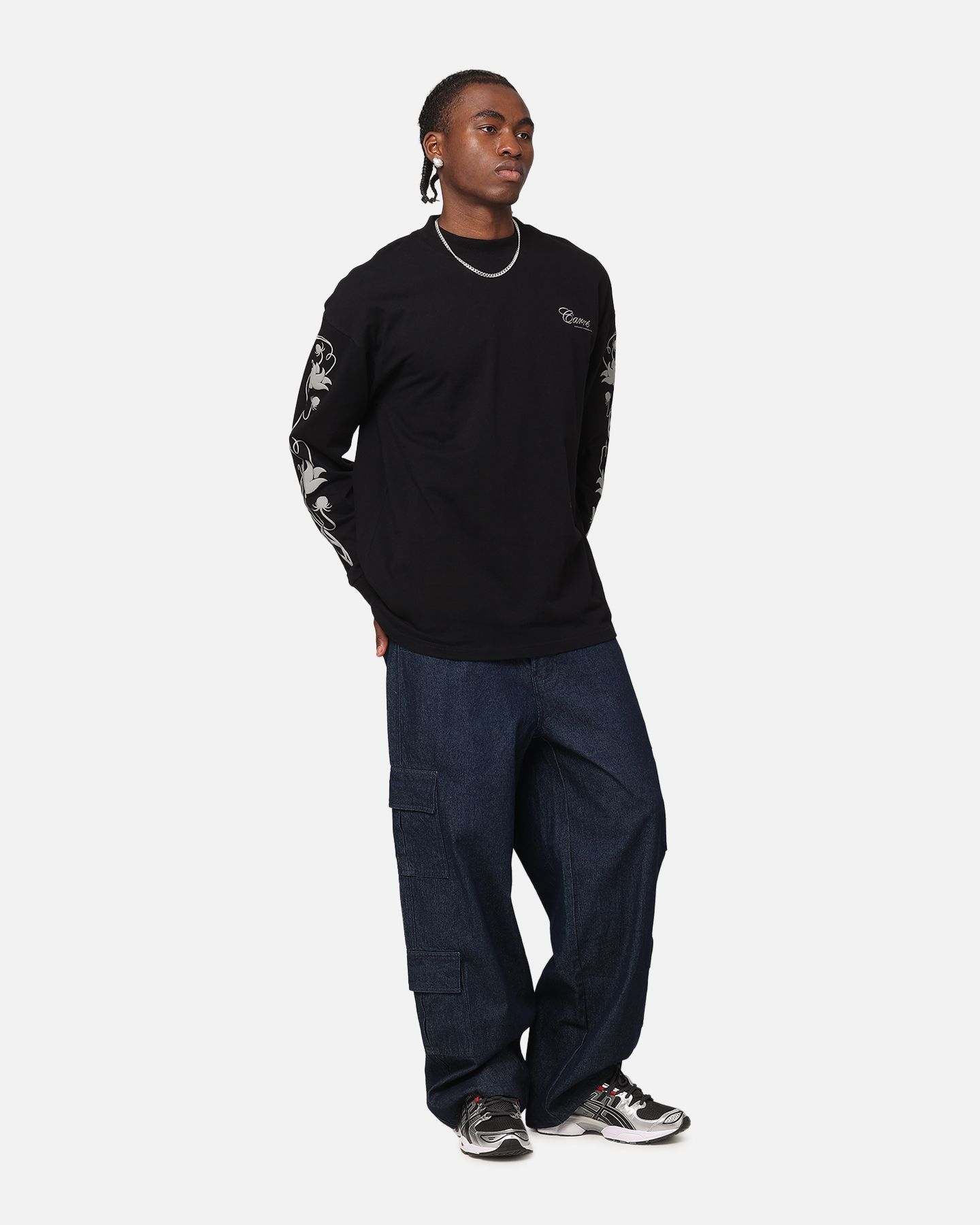 Мужские джинсы CARRE Baggy Cargo, цвет: Индиго джинсовый — фото 5