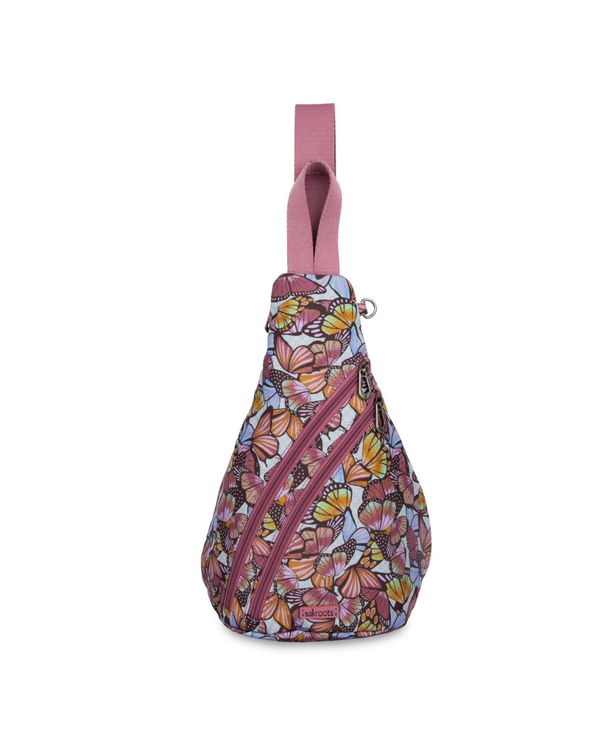 Women's On The Go Backpack - Mulberry butterfly bloom