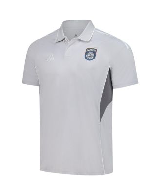 Men's Silver San Diego FC 2025 Training Polo Shirt