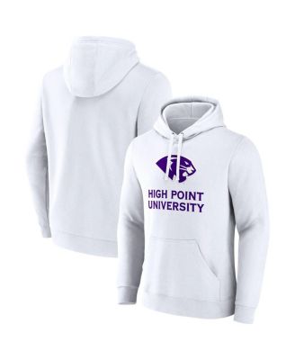 Fanatics - Men's White High Point Panthers Primary Logo Pullover Hoodie