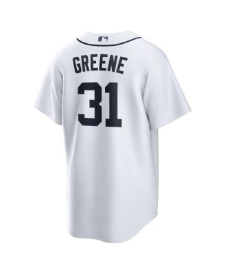 Men's Riley Greene White Detroit Tigers Replica Player Jersey