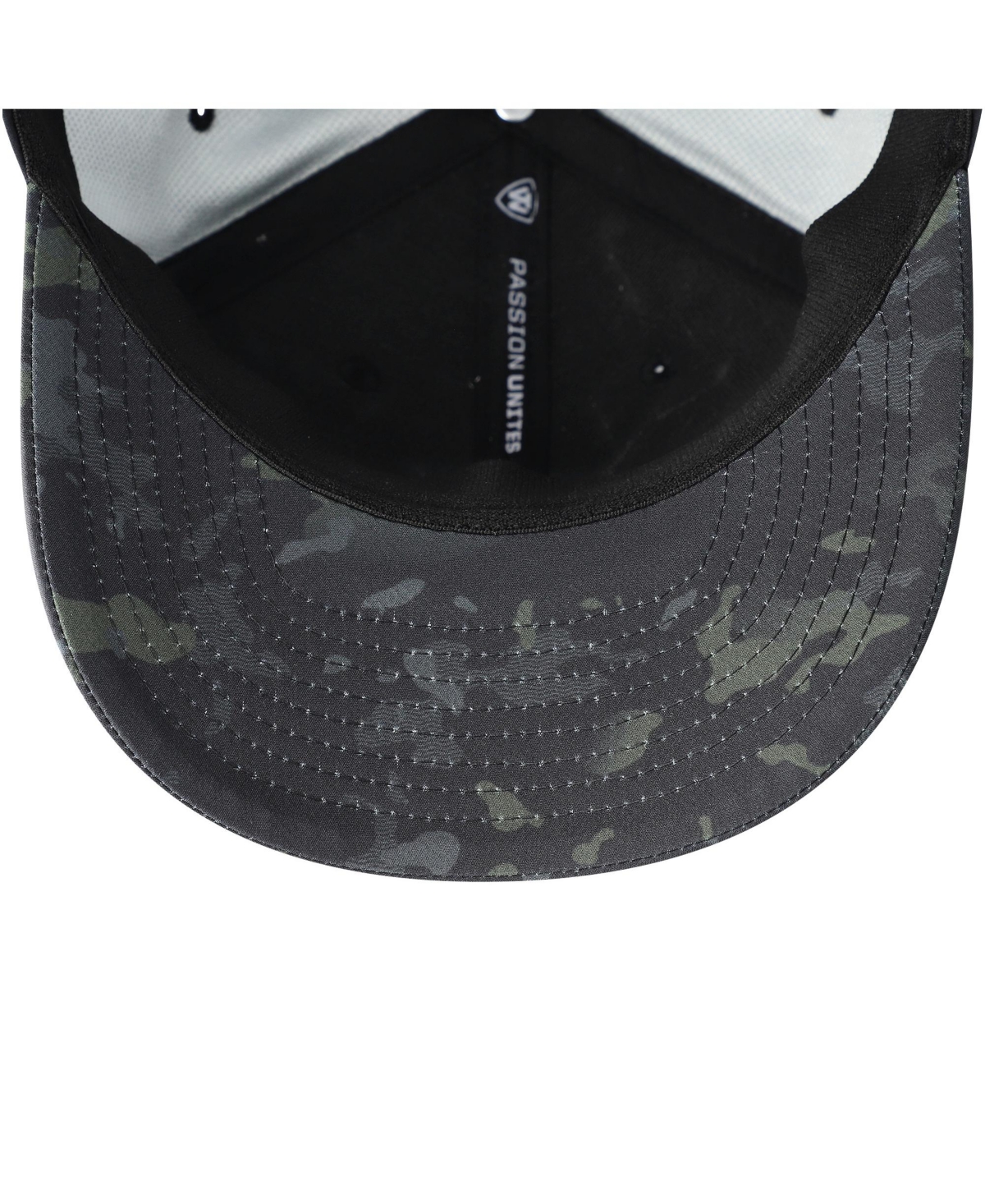 Top Of The World Men's Black Michigan State Spartans Operation Hat Trick Adjustable Hat In Black