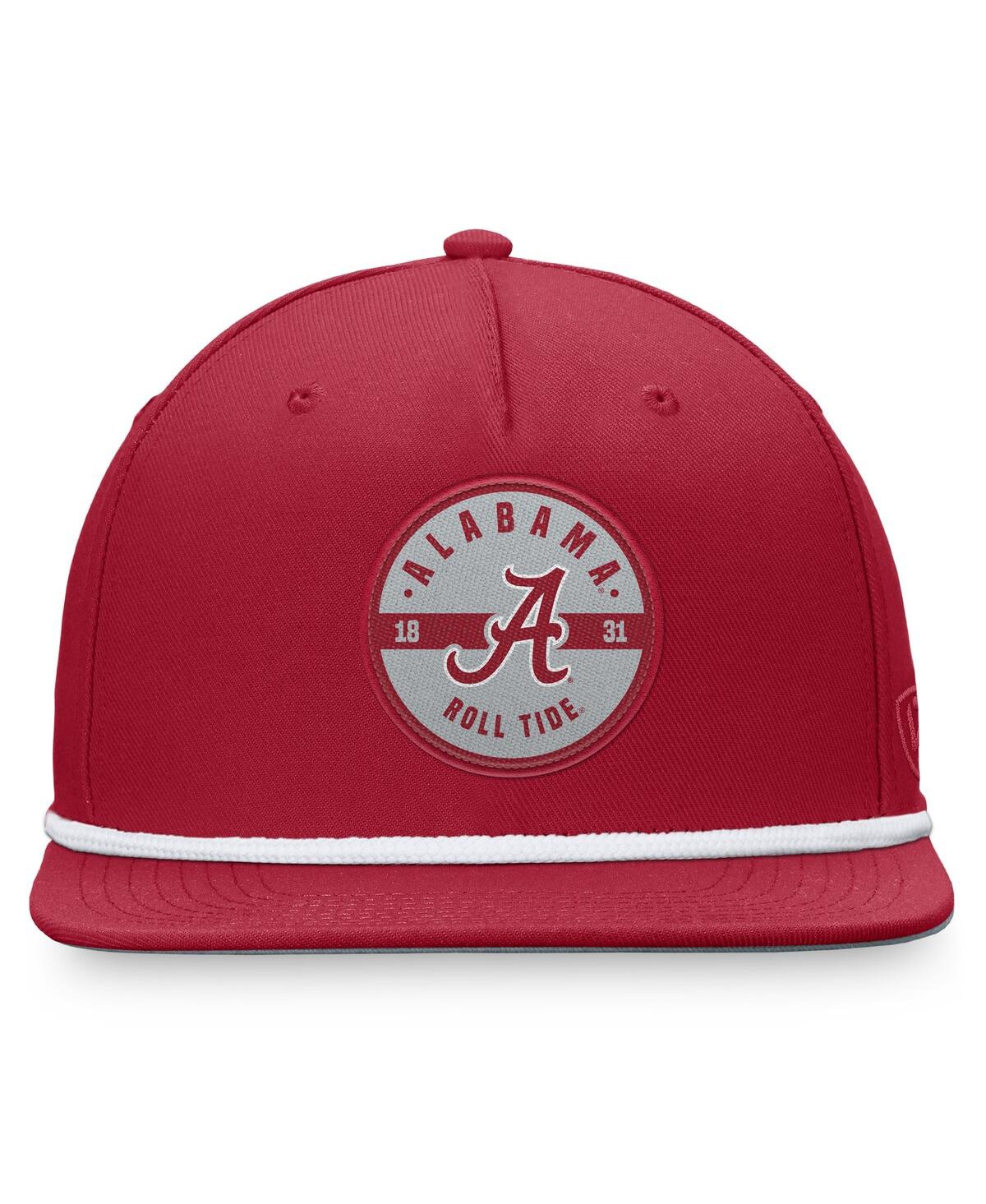Top Of The World Men's Crimson Alabama Crimson Tide Bank Hat In Crimson