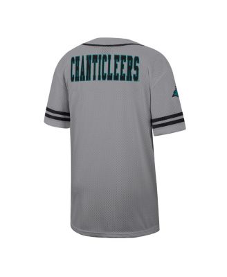 Men's Gray Coastal Carolina Chanticleers Free Spirited Baseball Jersey