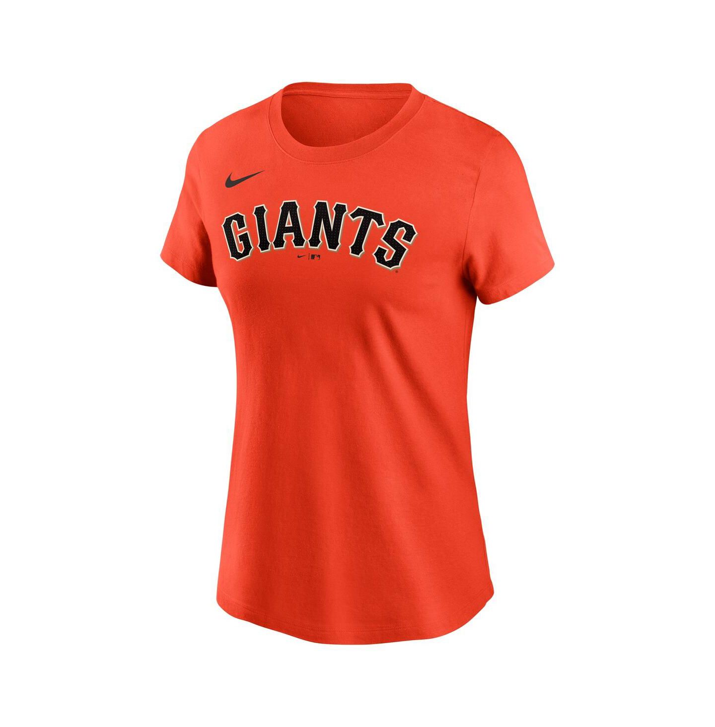 Женская футболка Nike Justin Verlander Orange San Francisco Giants Fuse Name & Number — фото 2