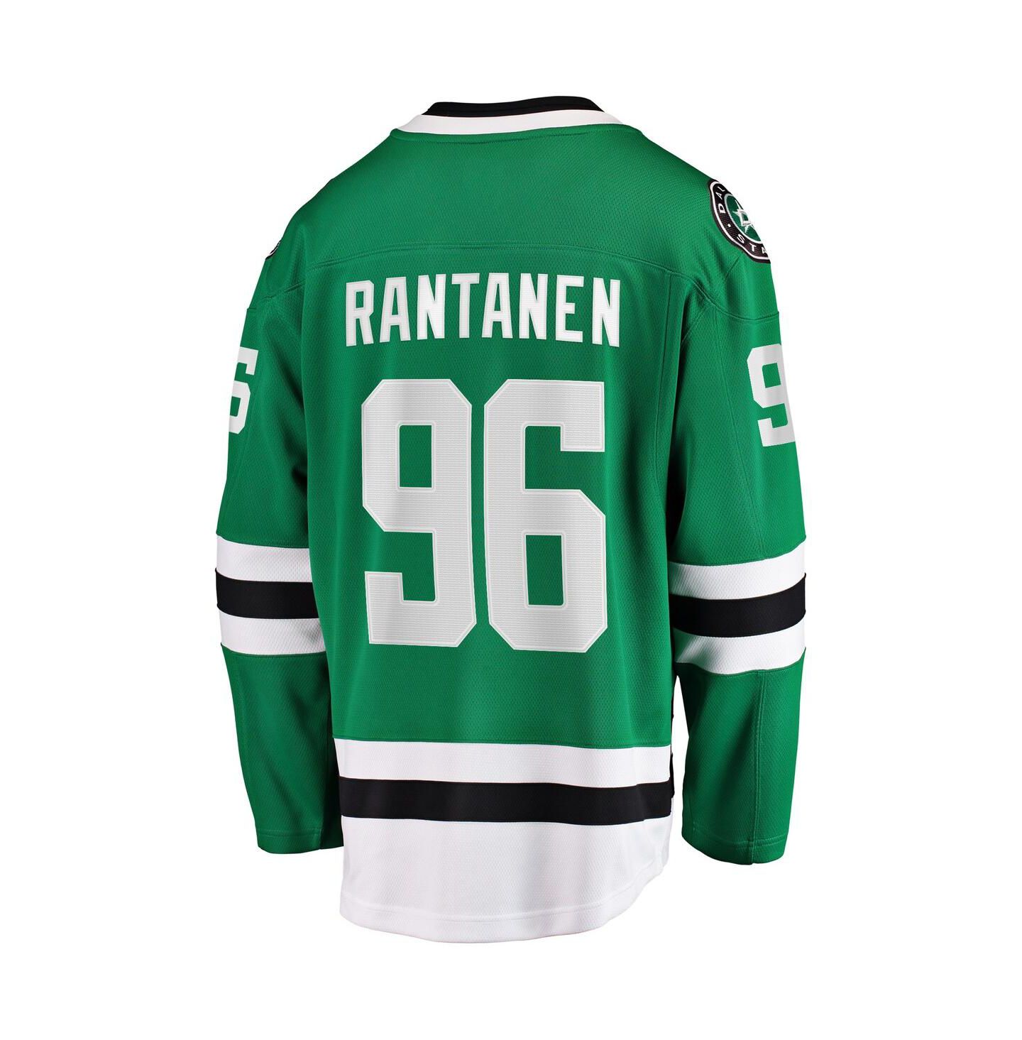 Мужской топ Fanatics Mikko Rantanen Kelly Green Dallas Stars Home Breakaway Jersey — фото 3