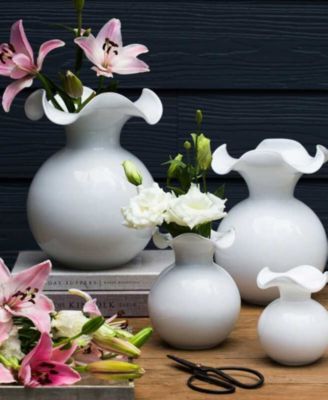 Hibiscus Medium Fluted Vase