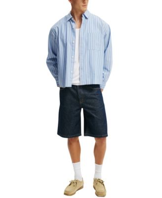 Men's Baggy Denim Shorts