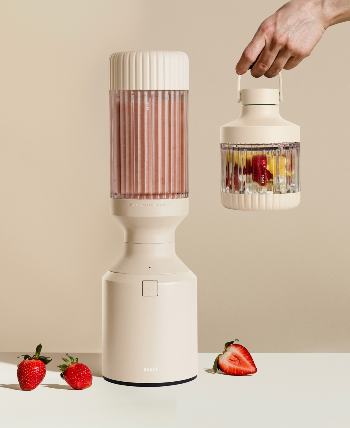 Beast Health Beast Mega 1200 Blender In Sand