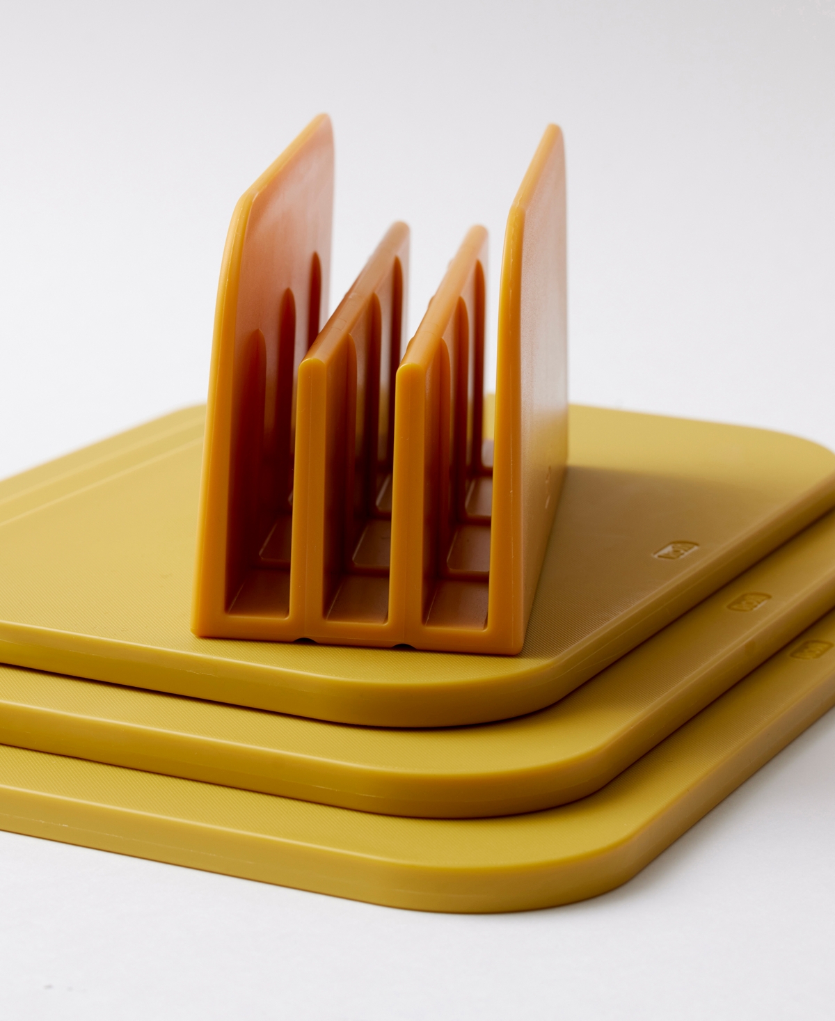 Rosti Choptima 3-piece Cutting Board Set In Curry