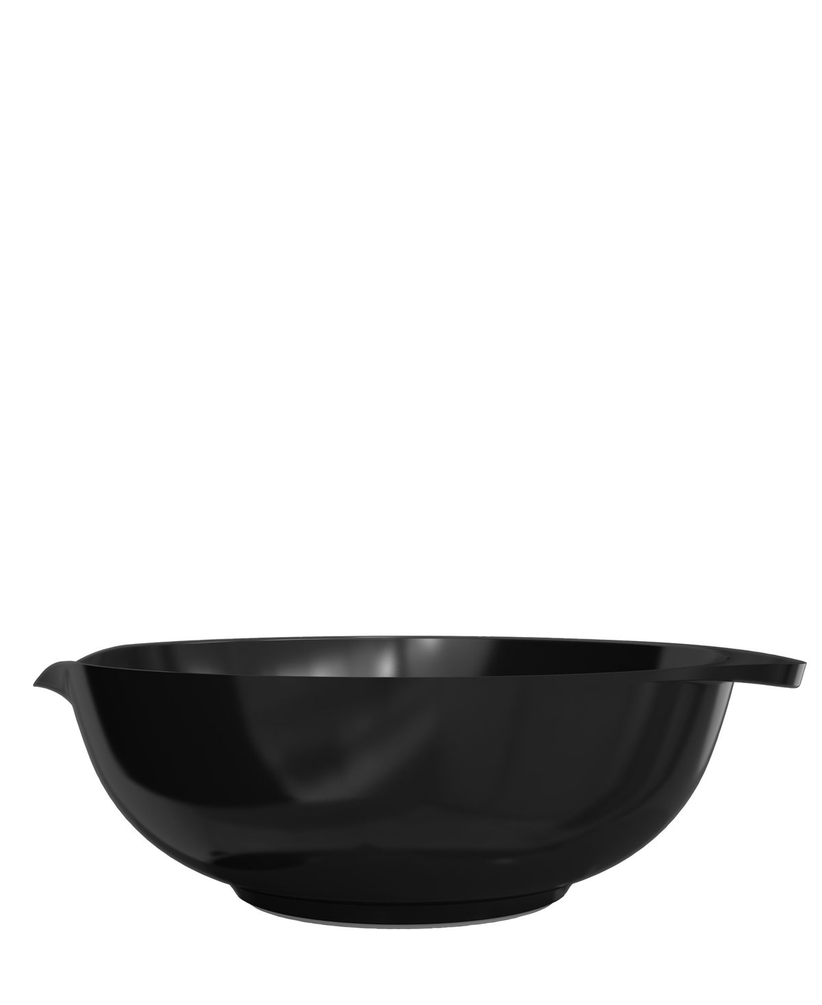 Rosti Margrethe 6.3-quart Bowl With Silicone Spatula In Black