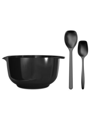 Margrethe 3-Piece Bowl with Large Spoons