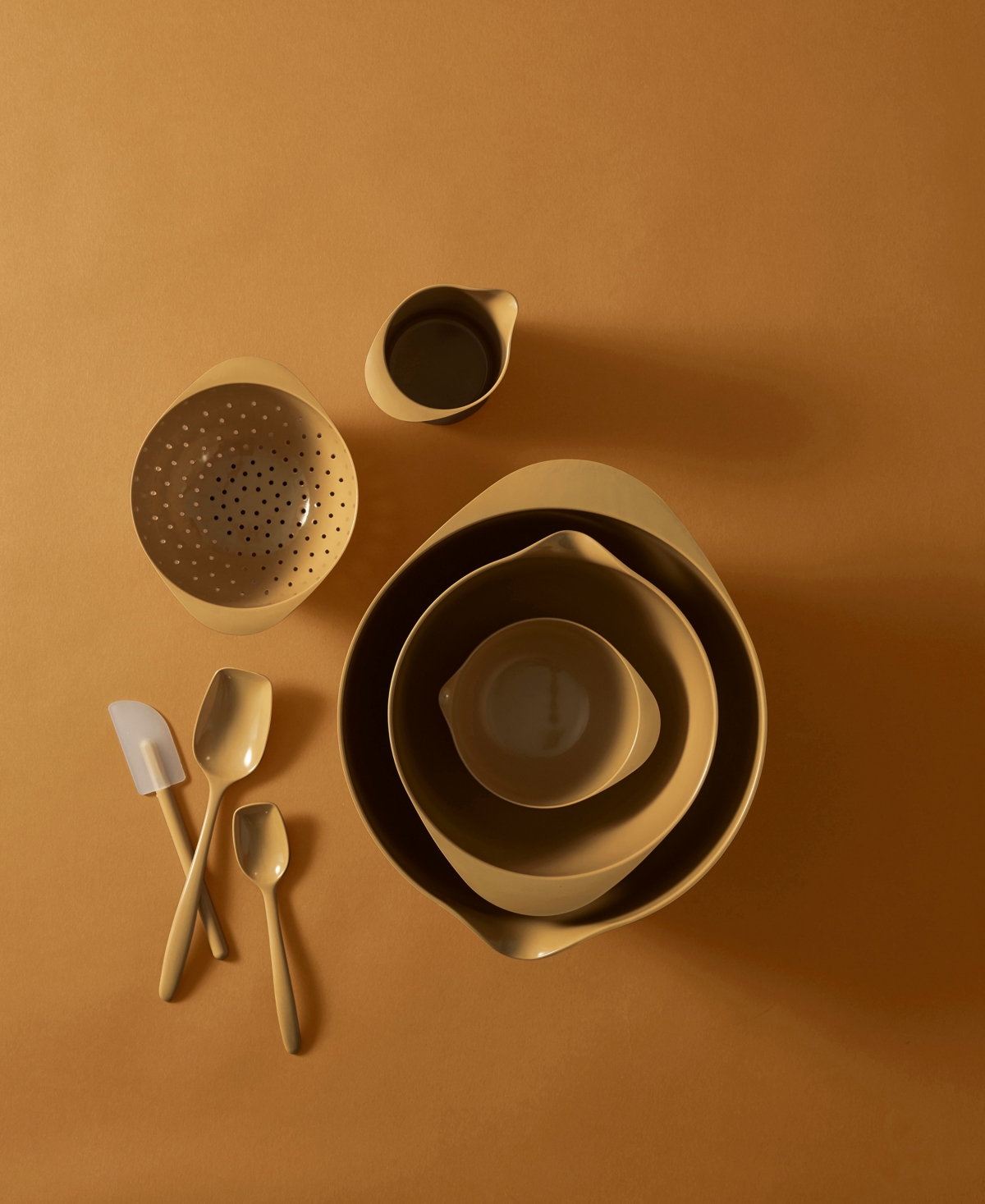 Rosti Margrethe 2-piece Mixing Jug And Bowl Set In Curry