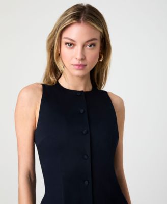 Women's Sateen Mini Sheath Dress