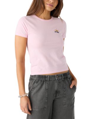 O'Neill - Juniors' At Dusk Cotton Logo Skimmer T-Shirt