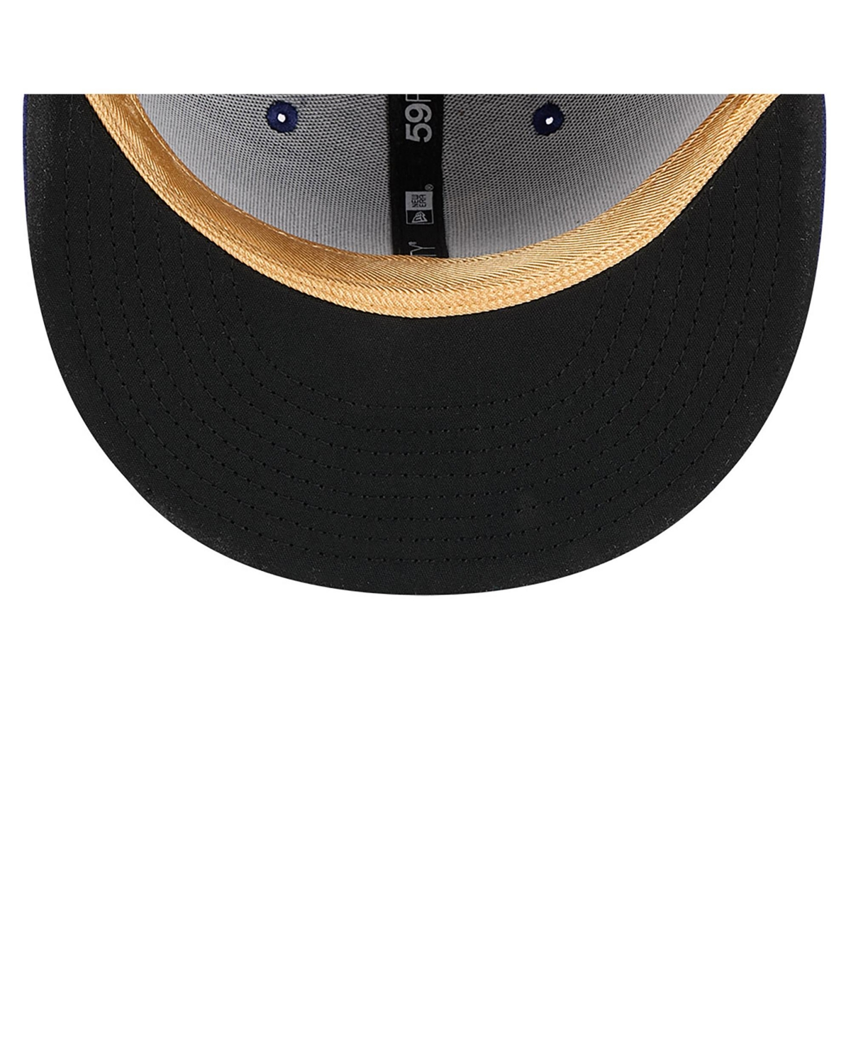 New Era Men's Royal Los Angeles Dodgers 2025 Gold Collection 59fifty Fitted Hat In Royal