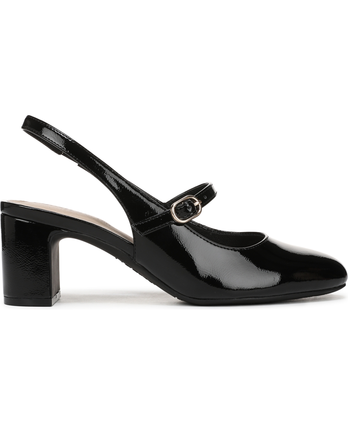 LIFESTRIDE WOMEN'S TRUST BLOCK HEEL MARY JANE SLINGBACK PUMPS 