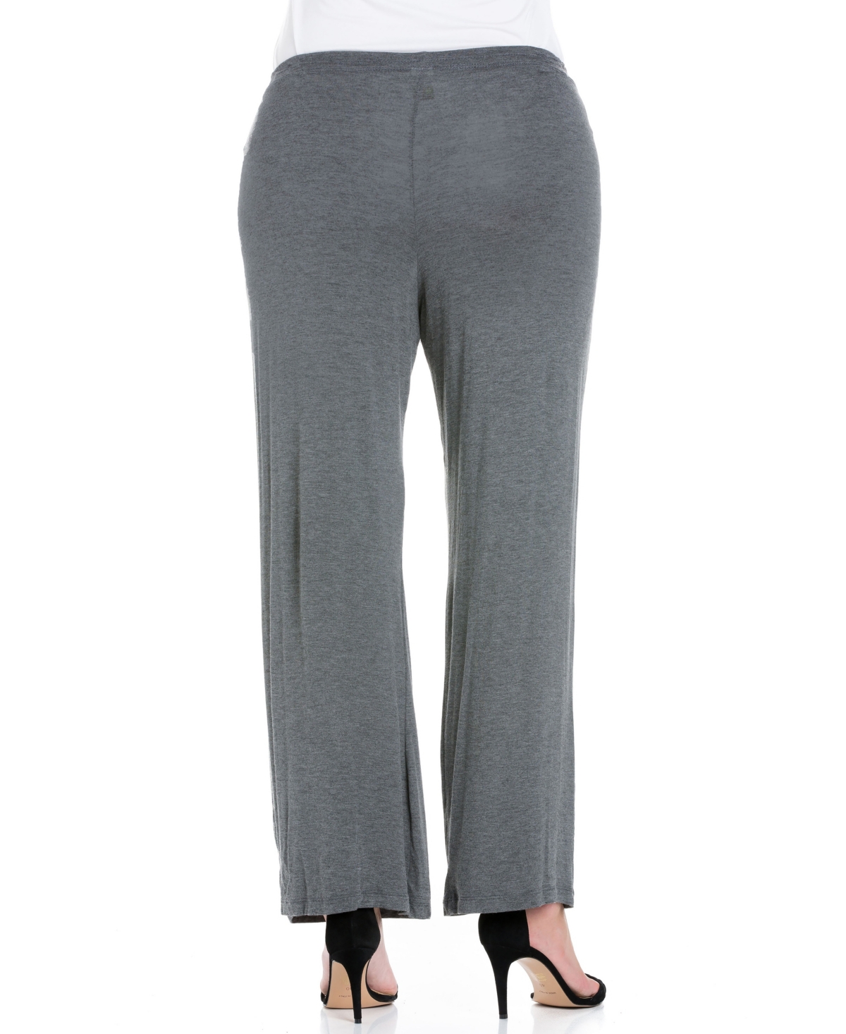 24SEVEN COMFORT APPAREL PLUS SIZE COMFORTABLE STRETCH DRAW STRING PANTS 