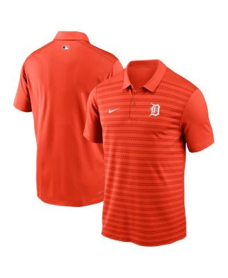 Nike - Men's Orange Detroit Tigers Authentic Collection Victory Performance Polo