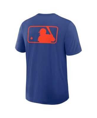 Men's Royal New York Mets Authentic Collection Early Work Tri-Blend Performance T-Shirt