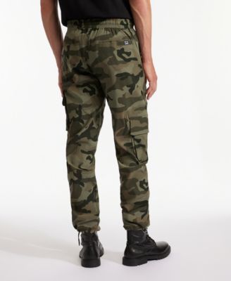 Men's Toggle Pouch Cargo Jogger Pants