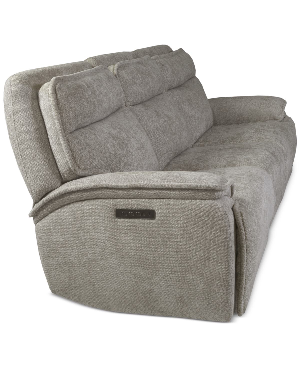Macy's Ozryn 3-pc. Fabric Sofa With 2 Power Motion Chairs, Exclusively At  In Gray