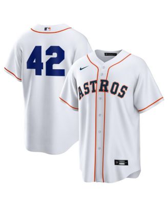 Men's White Houston Astros Home 2025 Jackie Robinson Day Replica Jersey