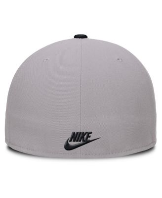 Men's Gray New York Yankees True Performance Fitted Hat