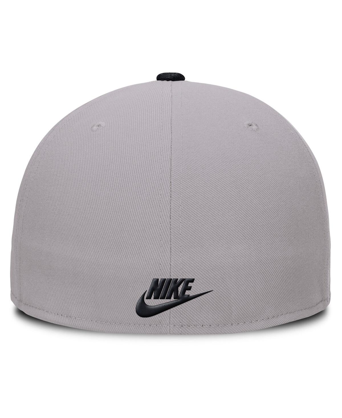 Nike Men's Gray New York Yankees True Performance Fitted Hat In Gray