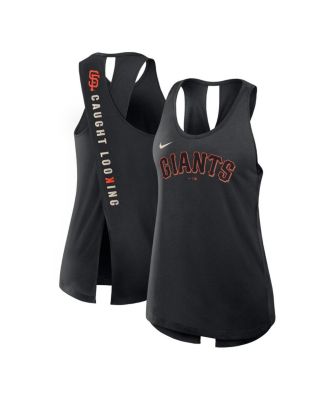 Nike - Women's Black San Francisco Giants Crisscross Performance Tank Top