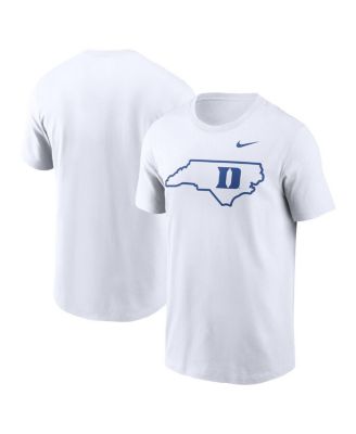 Nike - Men's White Duke Blue Devils Campus Local T-Shirt