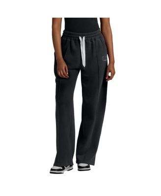 Women's Black Miami Hurricanes Prime Supersoft Fleece Flaired Sweatpants
