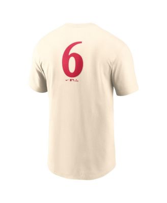 Men's Josh Jung&nbsp;Natural Texas Rangers 2025 City Connect Fuse Name Number T-Shirt