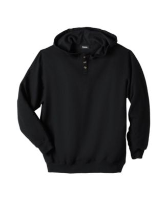 Big & Tall Fleece Pullover Henley