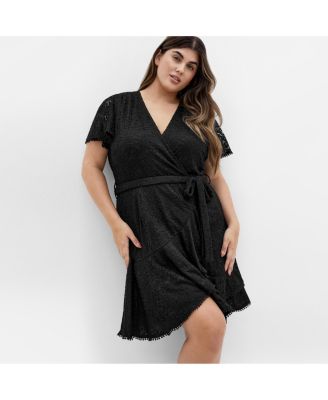 Plus Size Sweet Lace Dress