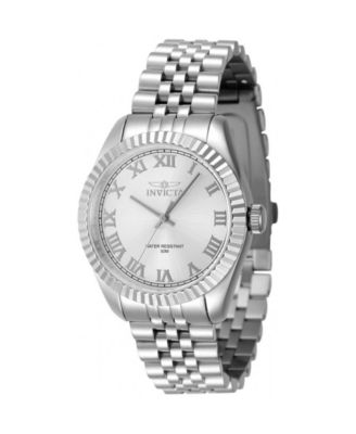 Women's 47409 Specialty  Quartz 3 Hand Silver Dial Watch
