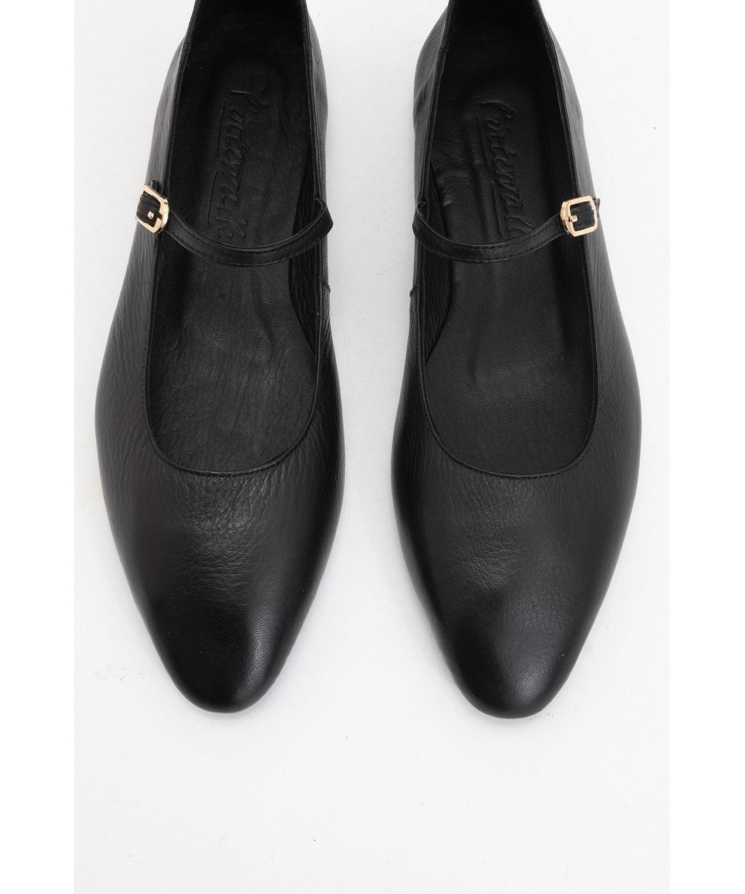 Women's Lara Leather Mary Jane Flats