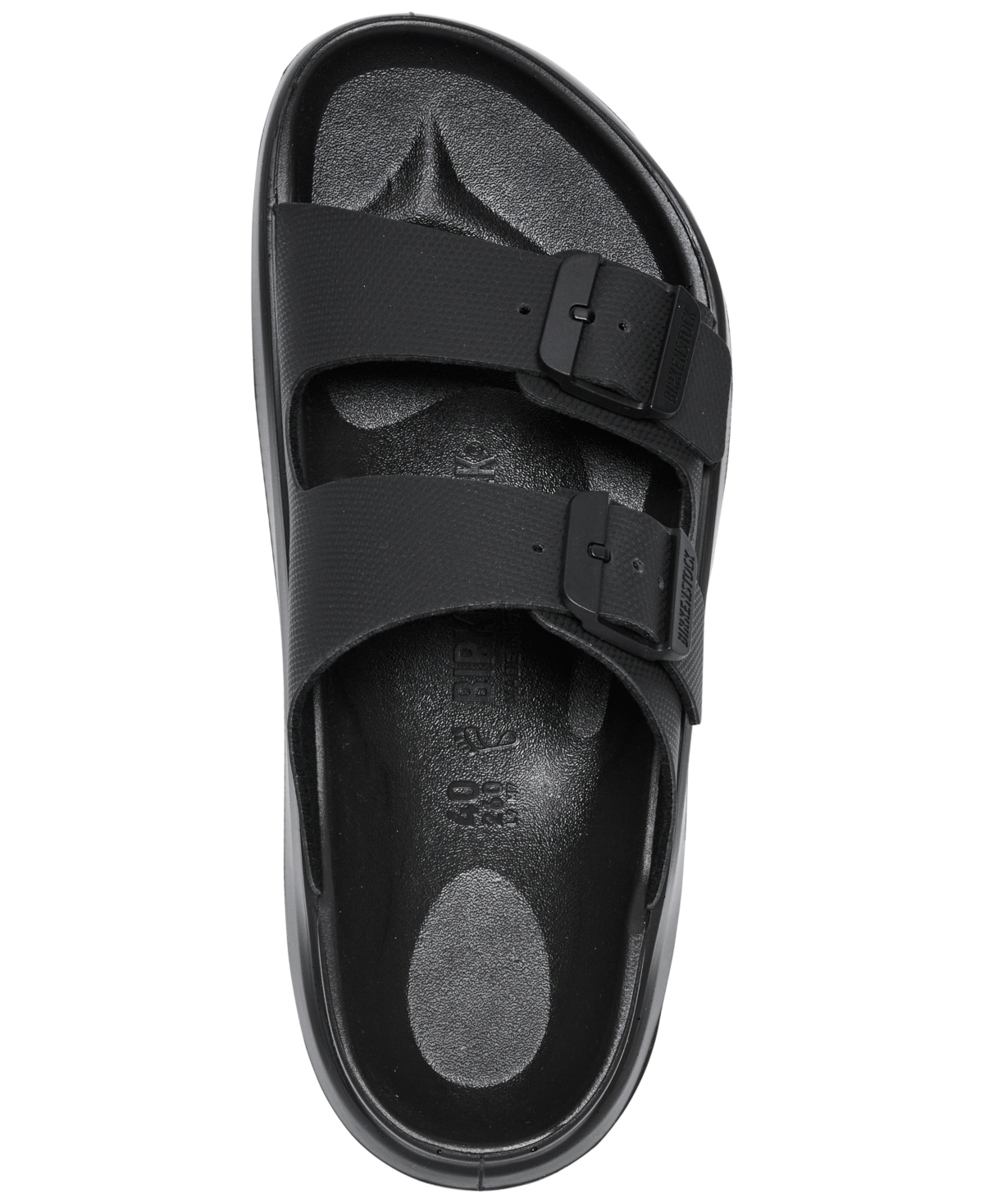 Shop Birkenstock Women's Mogami 2 Birko-flor Strap Sandals From Finish Line In Apex Black