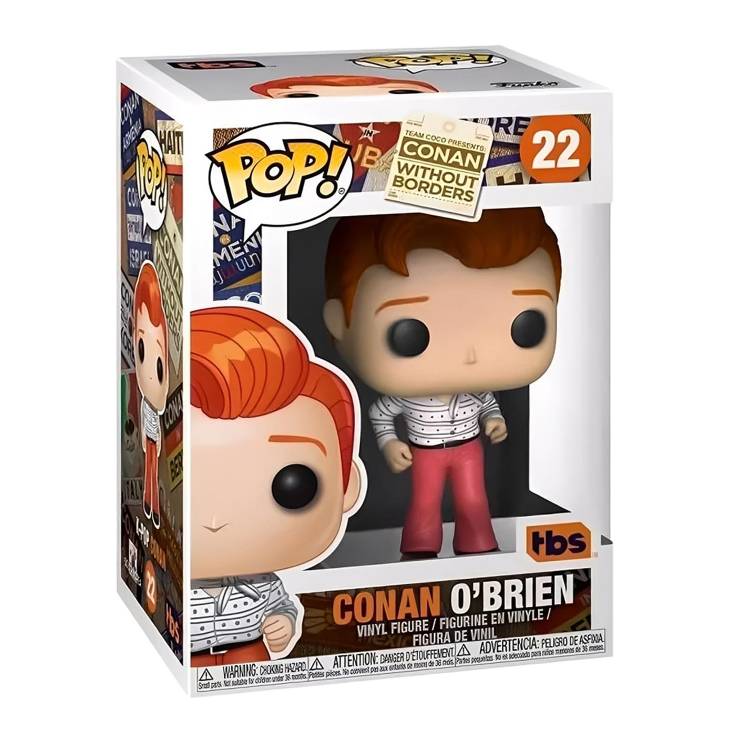 Детская фигурка Funko Pop! Conan O'Brien Conan Without Borders 3 ¾" Vinyl Figure, Ages 6+ — фото 2