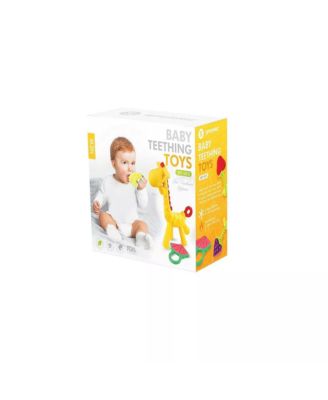 Baby Teething Toys for Newborn (5-Pack) Freezer Safe BPA Free Infant and Toddler Silicone Teethers Soothe Babies Gums, Perfect Baby Gift