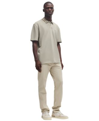 Men's Jungle-Artwork Pique Polo