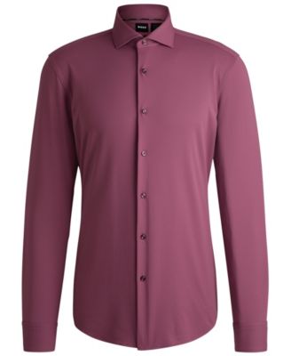 Men's Performance Slim-Fit Dress Shirt