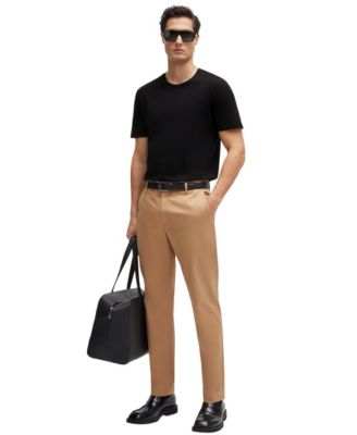 Men's Slim-Fit Mercerized-Cotton T-shirt