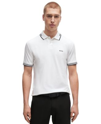 Hugo Boss - Men's Stretch-Cotton Slim-Fit Polo Shirt