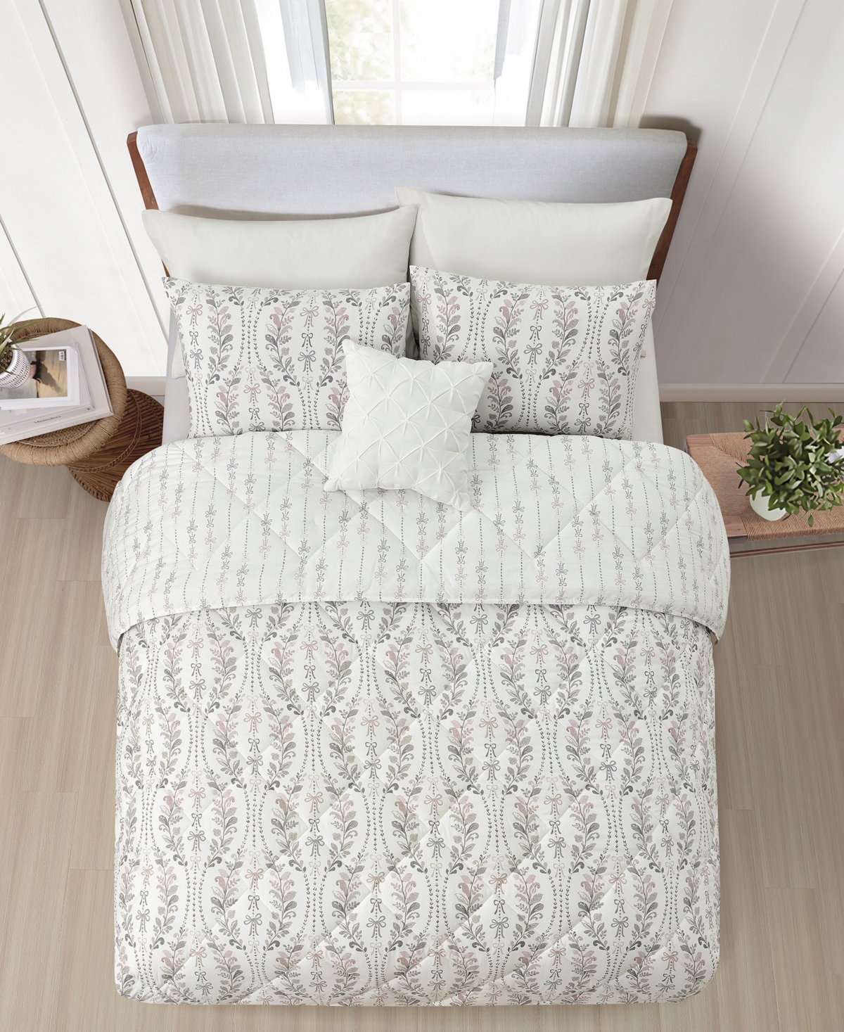 Sunham Splendid Blair Printed 4-pc. Comforter Sets