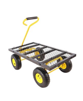Wagon Cart Garden cart trucks make it easier to transport firewood