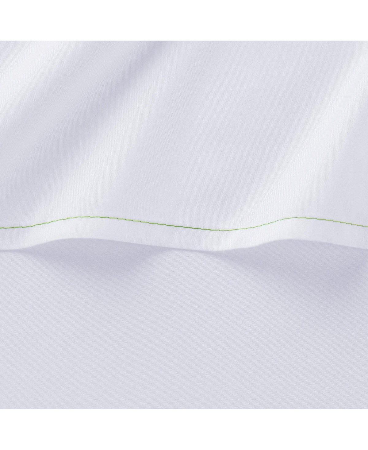 Host & Home Cotton Sateen Bed Sheets (6 Pack), Flat and Fitted Options, White, 300 Thread Count