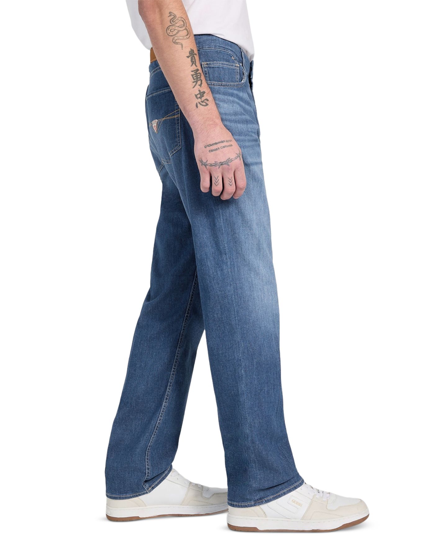 Мужские джинсы GUESS Rodeo Regular-Fit Stretch, цвет: The Driftwood — фото 3